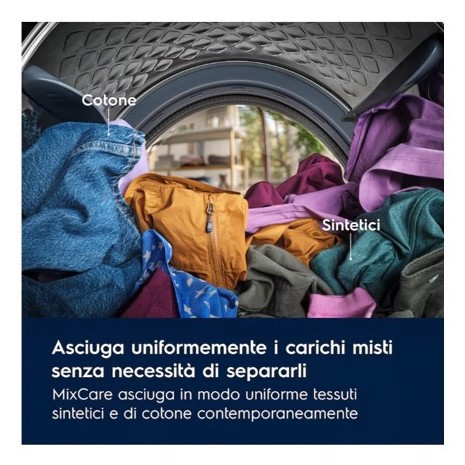 Electrolux EW6HBG28G asciugatrice Libera installazione Caricamento frontale 8 kg Bianco