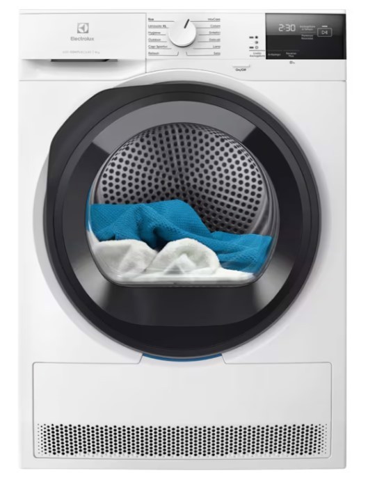 Electrolux EW6HBG292G asciugatrice Libera installazione Caricamento frontale 9 kg Bianco