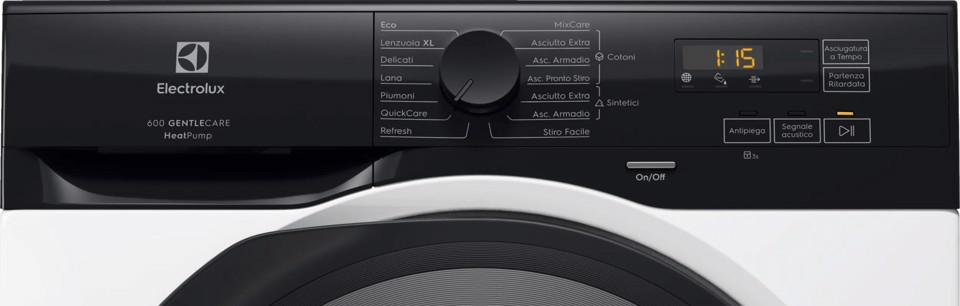 Electrolux EW6HZ1C9 asciugatrice Libera installazione Caricamento frontale 9 kg Bianco