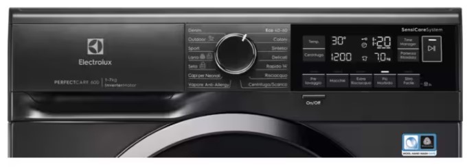 Electrolux EW6S427BL lavatrice Caricamento frontale 7 kg 1151 Giri/min Argento