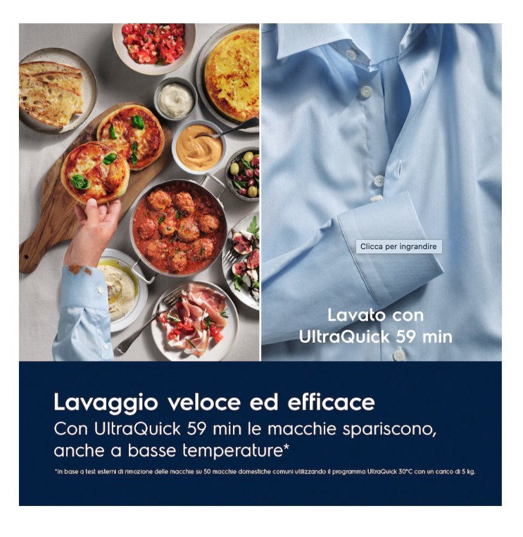 Electrolux EW7F411G lavatrice Caricamento frontale 11 kg 1400 Giri/min Bianco