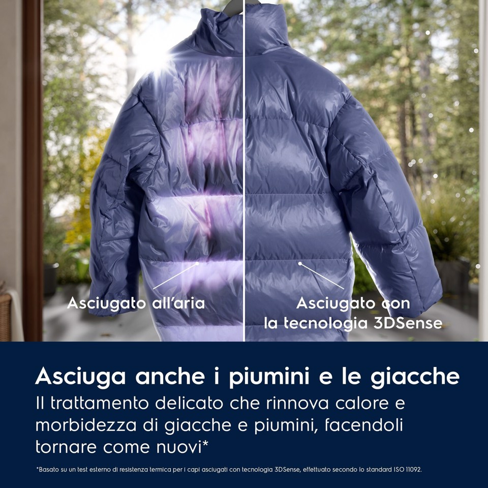 Electrolux EW7H4E10BY asciugatrice Libera installazione Caricamento frontale 10 kg Bianco, Nero