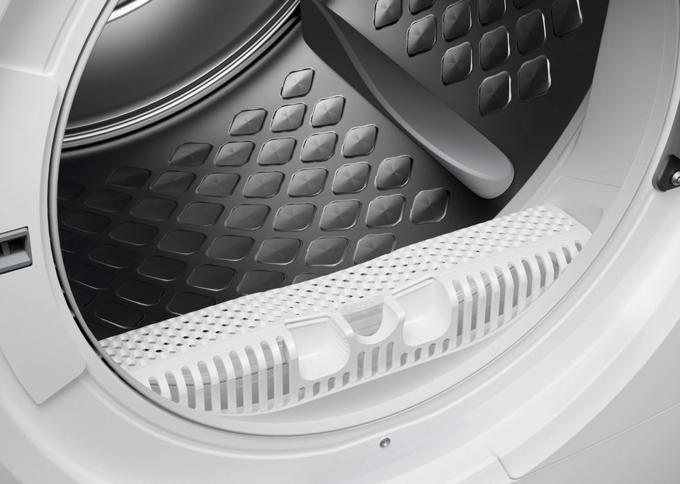 Electrolux EW7H4E10BY asciugatrice Libera installazione Caricamento frontale 10 kg Bianco, Nero