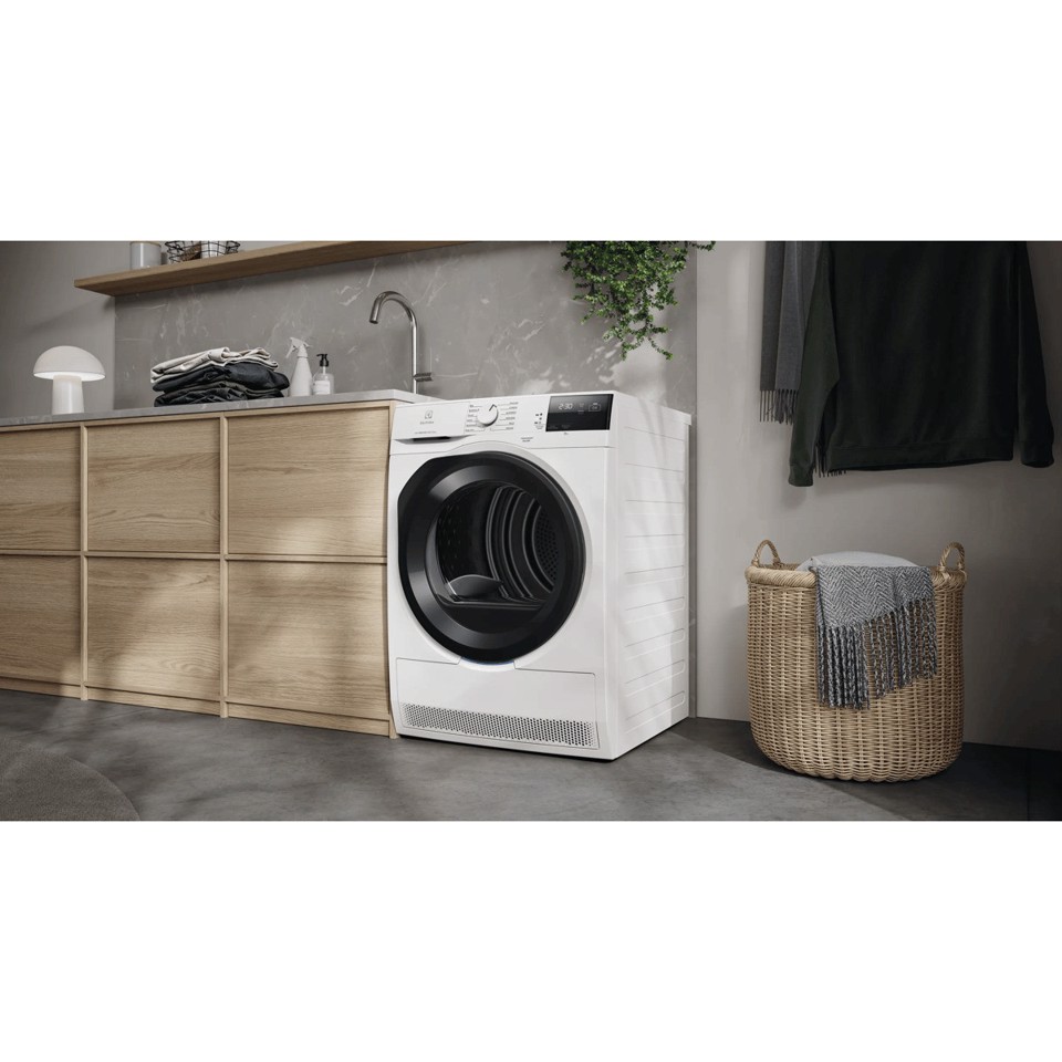 Electrolux EW7HBG28A asciugatrice Libera installazione Caricamento frontale 8 kg Bianco