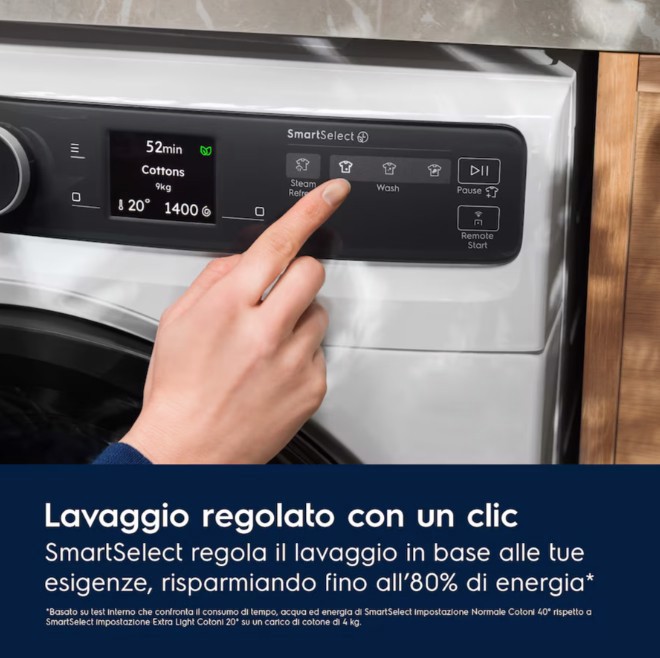 Electrolux EW8F710GCY lavatrice Caricamento frontale 10 kg 1600 Giri/min Bianco
