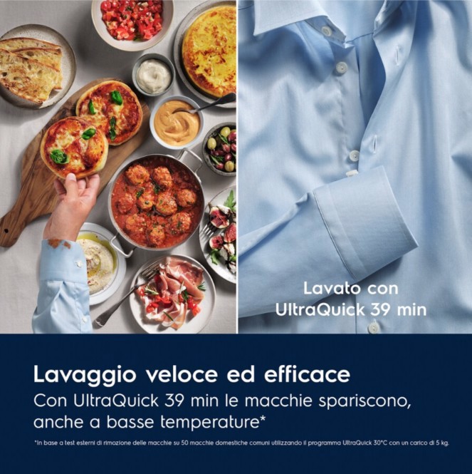 Electrolux EW9F710GCY lavatrice Caricamento frontale 10 kg 1400 Giri/min Bianco