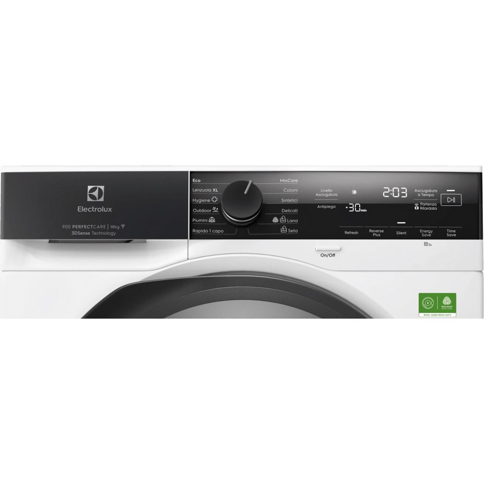 Electrolux EW9H41AY asciugatrice Libera installazione Caricamento frontale 10 kg Bianco
