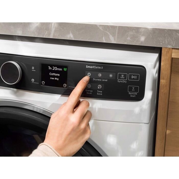 Electrolux EW9H78GCY asciugatrice Libera installazione Caricamento frontale 8 kg Bianco
