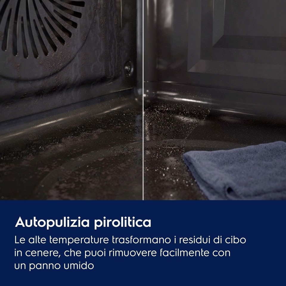 Electrolux FORNO INCASSO PIROLITICO CLASSE A++ 60 CM EOF6P46WH