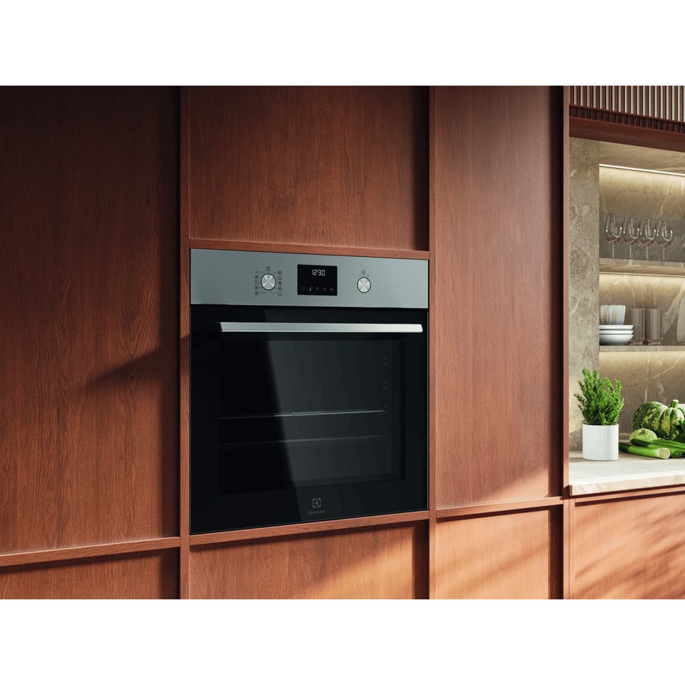 Electrolux Forno Incasso Pirolitico Classe A+ 60 Cm MADE IN ITALY LOF4P46TX