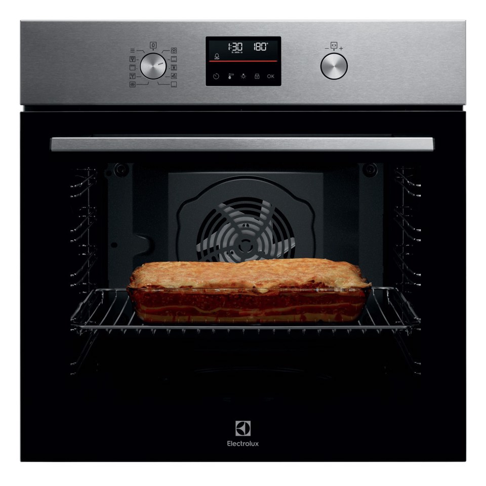 Electrolux Forno Incasso Pirolitico Classe A+ 60 Cm MADE IN ITALY LOF4P46TX