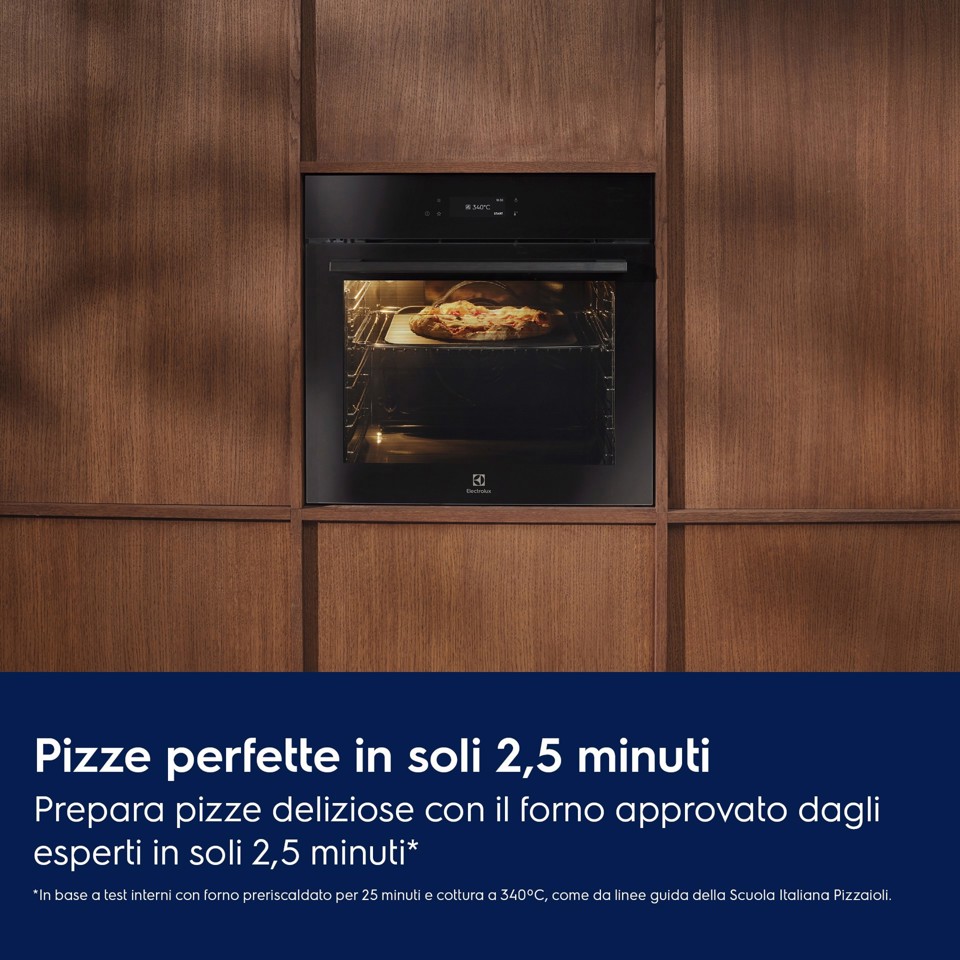 Electrolux FORNO INCASSO PIROLITICO - Pizza Expert CLASSE A++ 60 CM EOX8P08WH