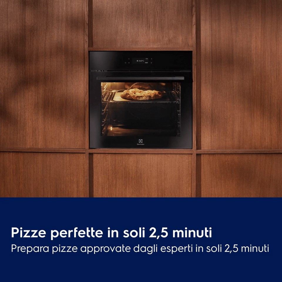 Electrolux Forno Incasso Pirolitico - Pizza Expert Classe A++ 60 Cm EOX8P08WH