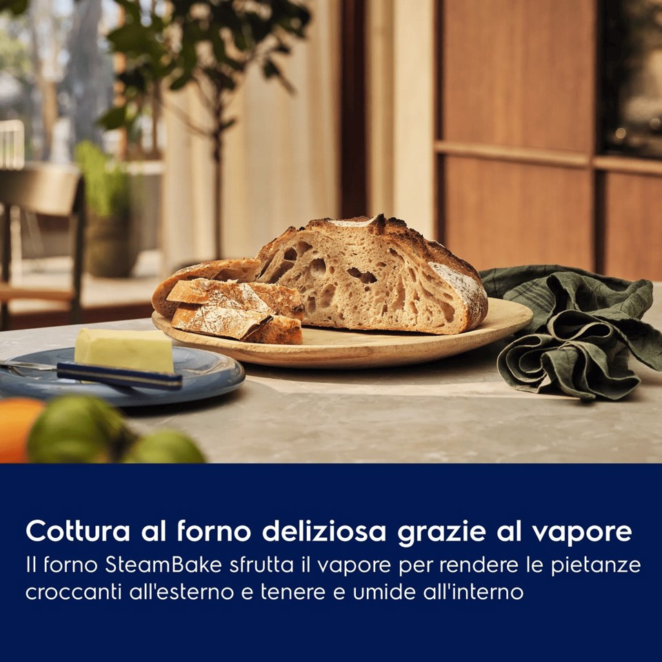 Electrolux Forno Incasso Steam Bake Classe A 60 Cm MADE IN ITALY COD3S40X