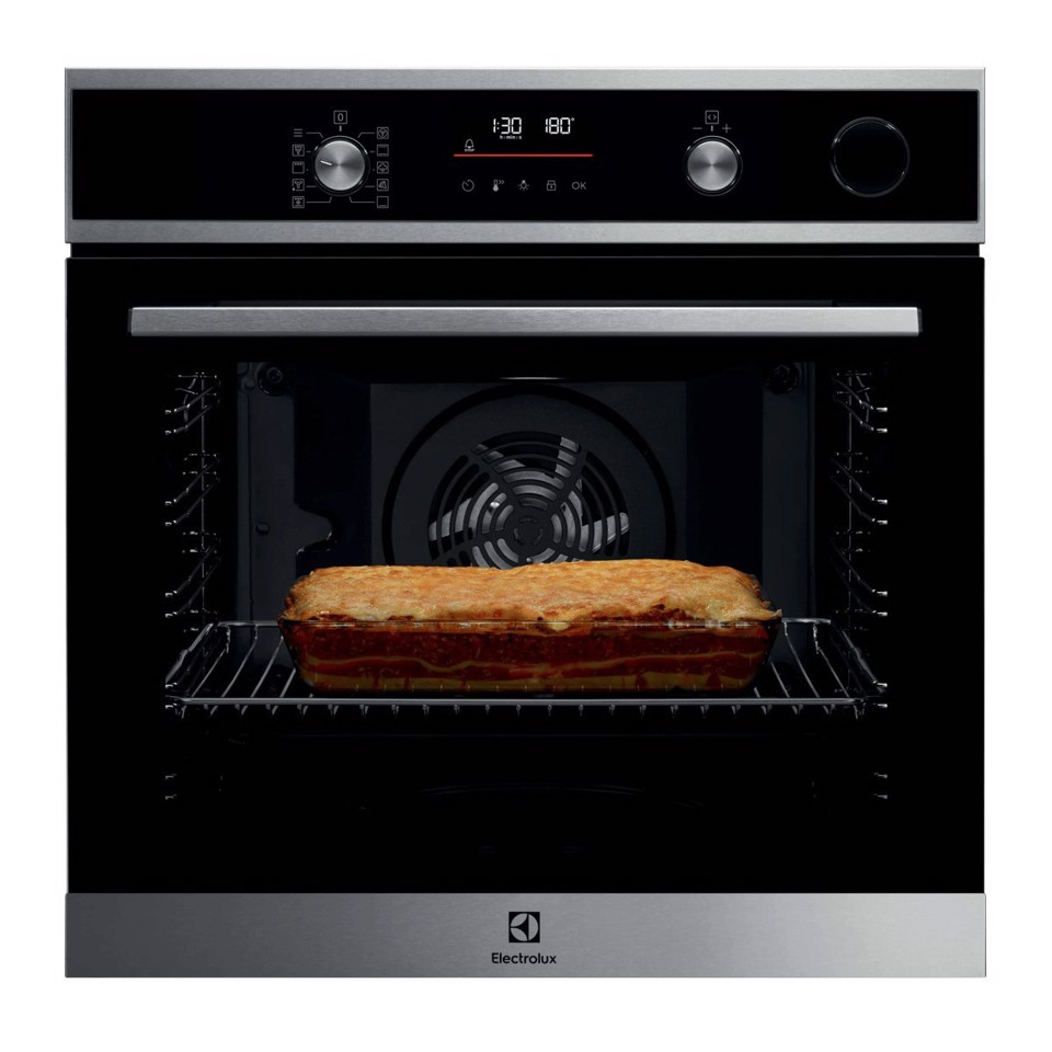 Electrolux Forno Incasso Steam Crisp (25%Vapore) Classe A+ 60 Cm EOC6H77X MADE IN EUROPE