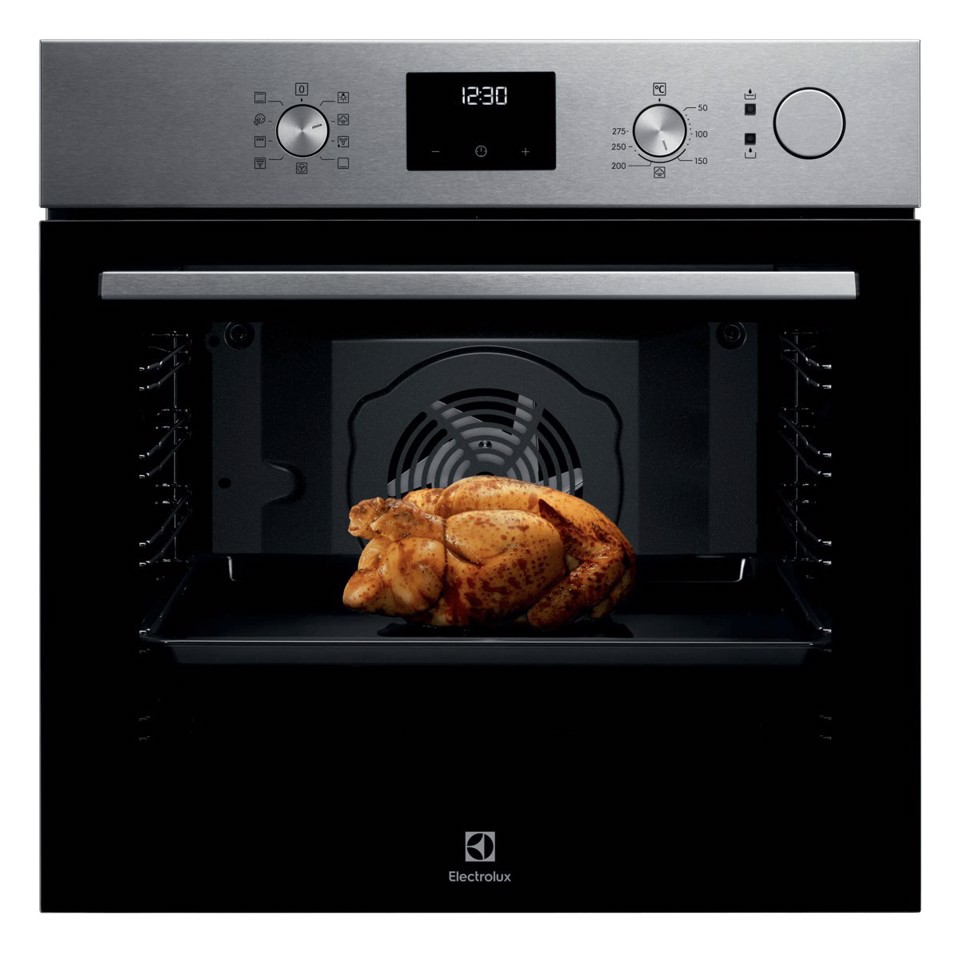 Electrolux Forno Incasso Steam Crisp (25%Vapore) Classe A 60 Cm MADE IN ITALY LOC3H44TX