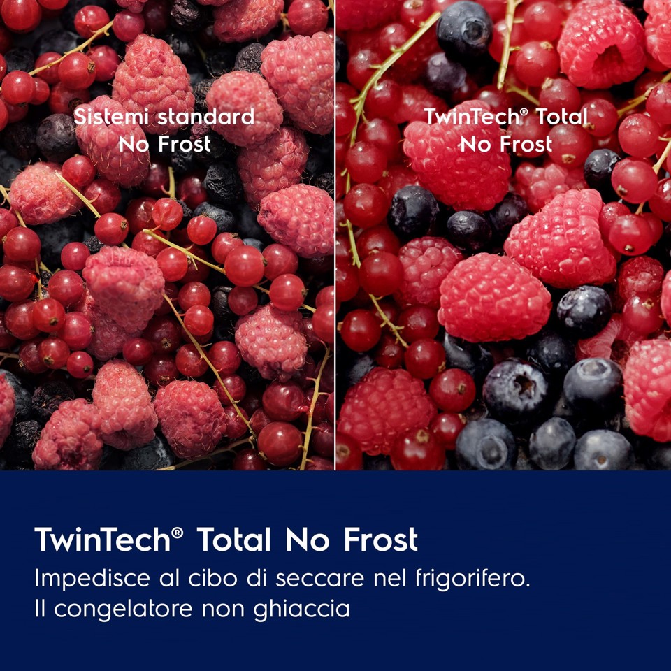 Electrolux FRIGORIFERO COMBINATO MULTIFLOW CLASSE E ENA7CE18S