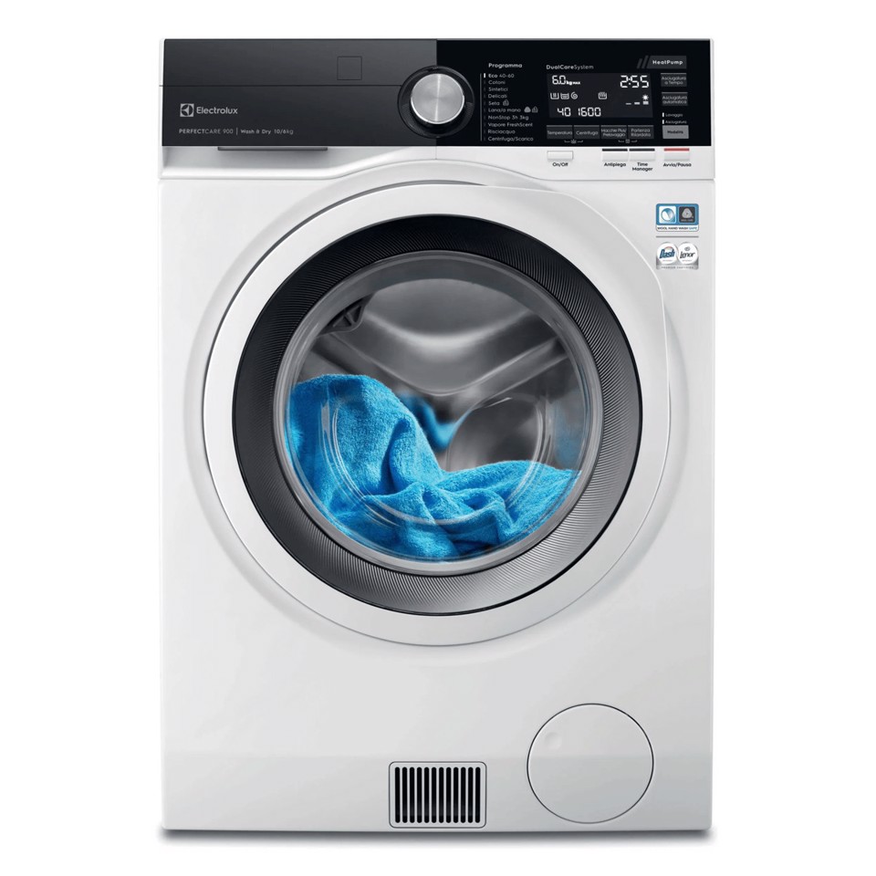 Electrolux Lavasciuga 10+6 Kg Classe B/A 1600 Giri MADE IN ITALY EW9W216BW