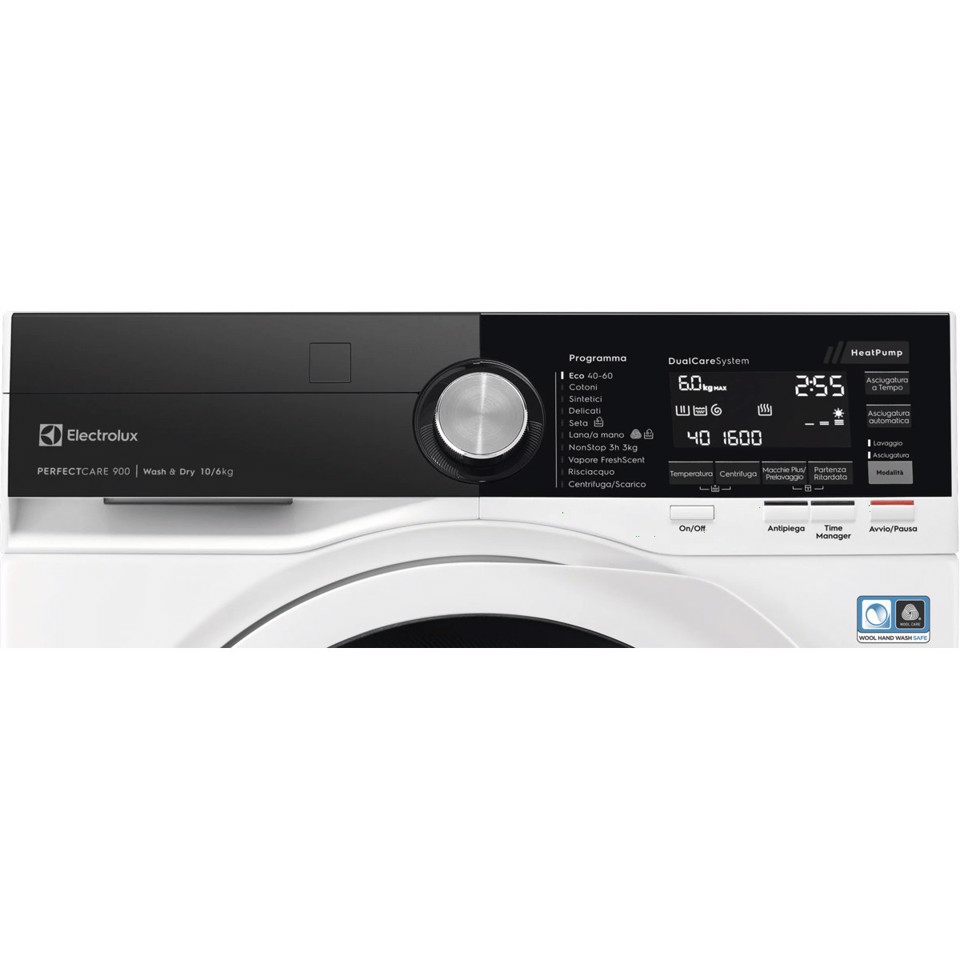 Electrolux Lavasciuga 10+6 Kg Classe B/A 1600 Giri MADE IN ITALY EW9W216BW