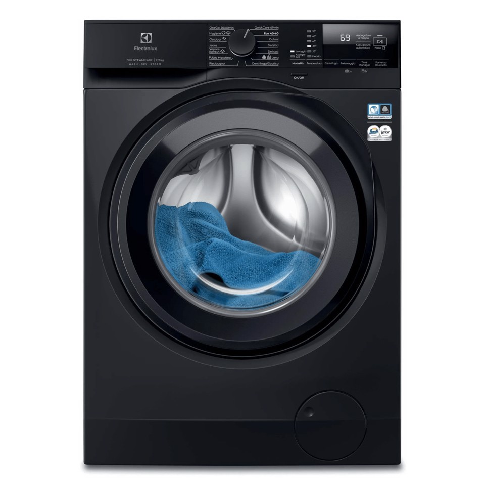 Electrolux Lavasciuga 9+5 Kg Classe D/A-5% 1400 Giri MADE IN ITALY EW7W295B