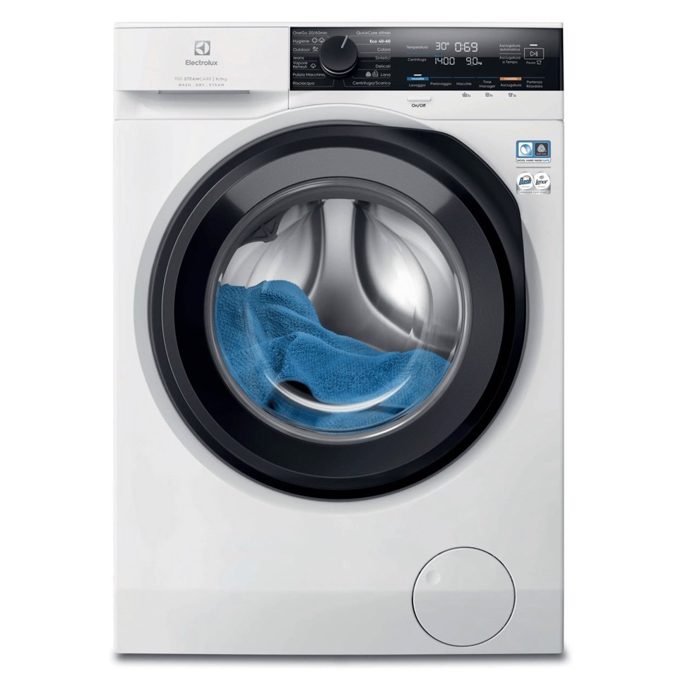 Electrolux Lavasciuga 9+5 Kg Classe D/A-5% 1400 Giri MADE IN ITALY EW7W495G