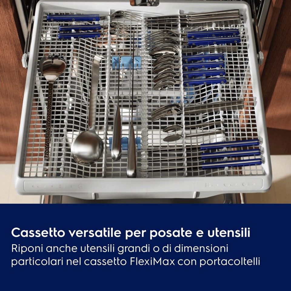 Electrolux Lavastoviglie Incasso 60 Cm - Int. Parziale 14 Coperti Classe B 44 Dba E62IB201SX MADE IN EUROPE