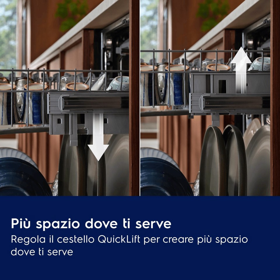 Electrolux Lavastoviglie Incasso 60 Cm - Int. Totale 14 Coperti Classe C 44 Dba E52LC202S
