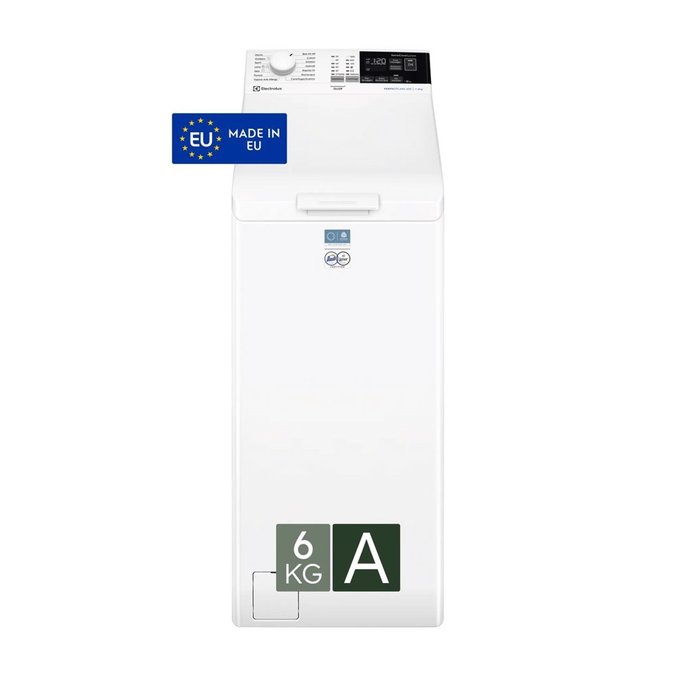 Electrolux Lavatrice Carica Alto 6 Kg Classe A 1200 Giri EW6T426A MADE IN EUROPE