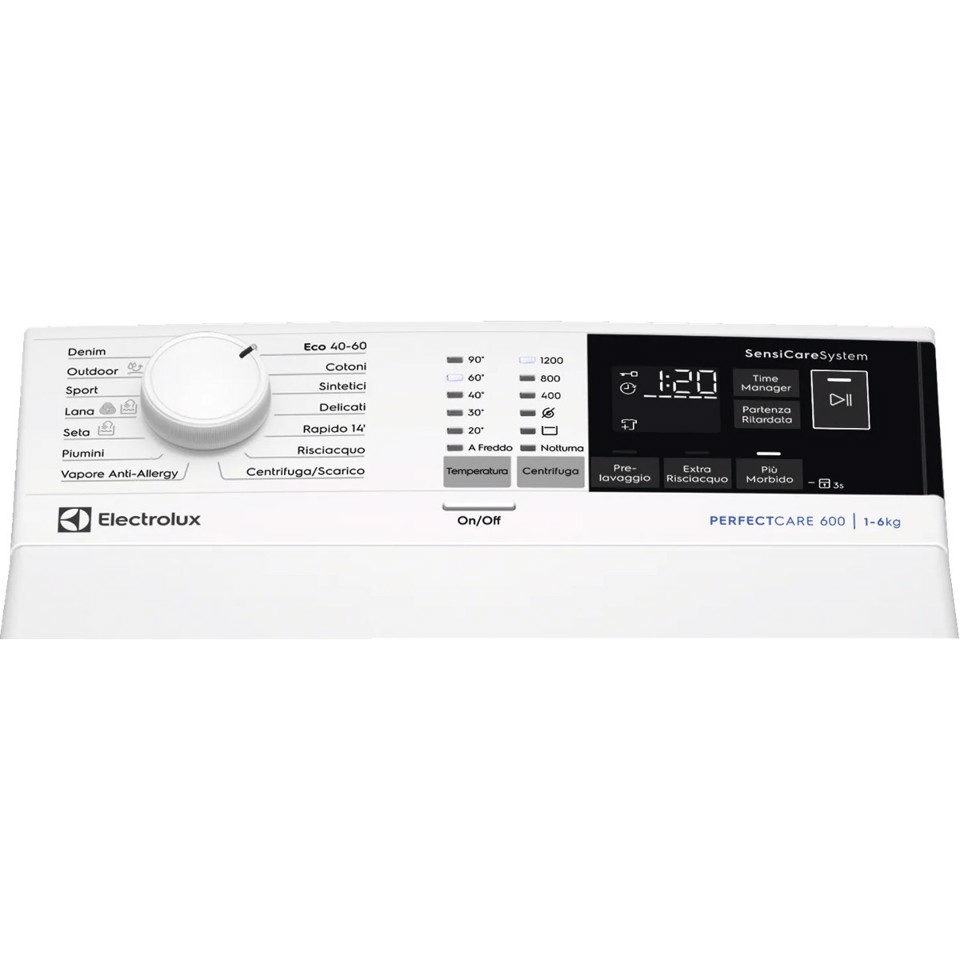Electrolux Lavatrice Carica Alto 6 Kg Classe A 1200 Giri EW6T426A MADE IN EUROPE