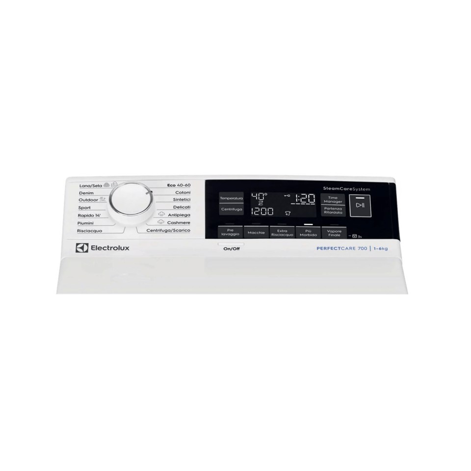Electrolux Lavatrice Carica Alto 6 Kg Classe A 1300 Giri EW7T336A MADE IN EUROPE