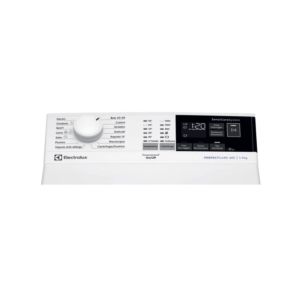Electrolux Lavatrice Carica Alto 7 Kg Classe A 1300 Giri EW6T437A MADE IN EUROPE