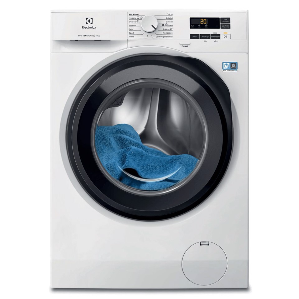 Electrolux Lavatrice Carica Frontale 10 Kg Classe A 1400 Giri EW6F110G MADE IN EUROPE