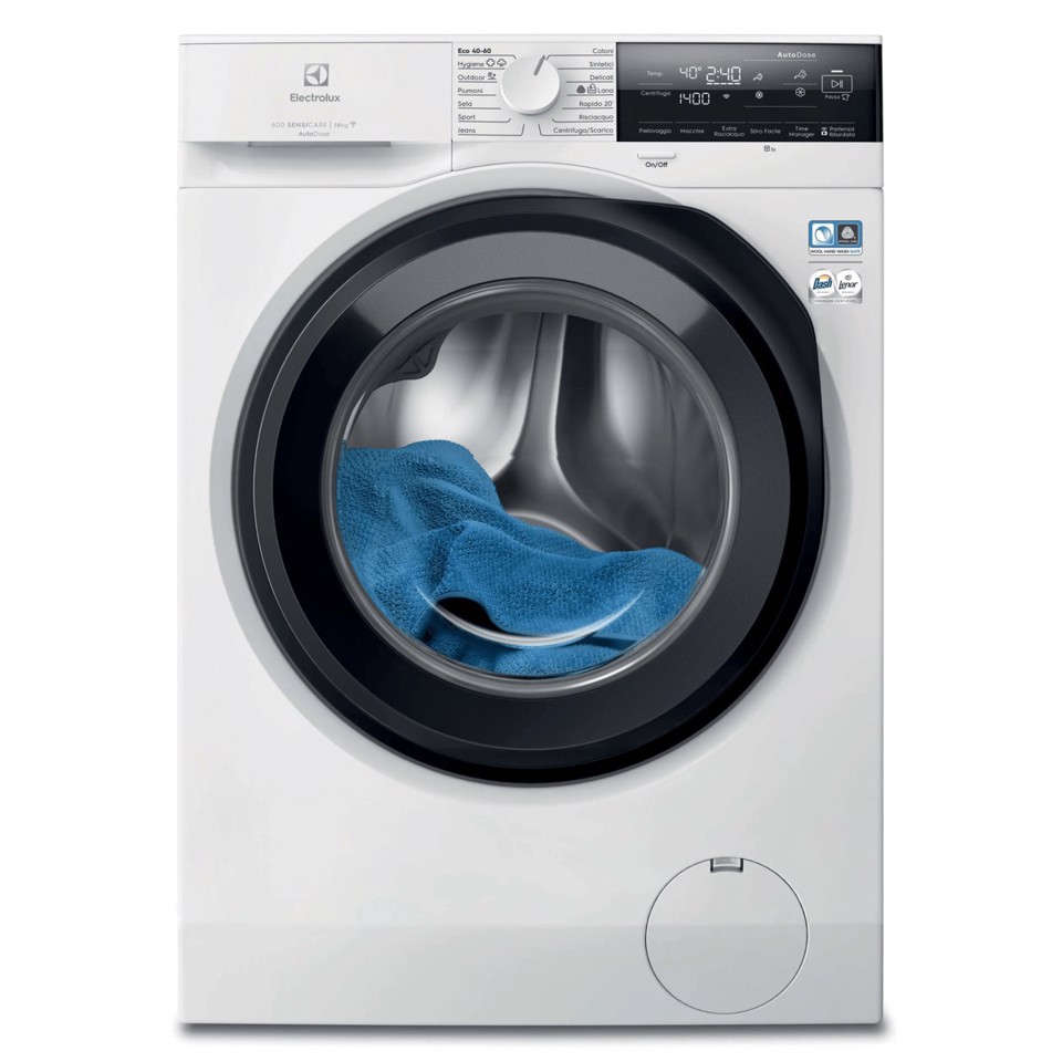 Electrolux Lavatrice Carica Frontale 10 Kg Classe A 1400 Giri EW6F310GQ MADE IN EUROPE