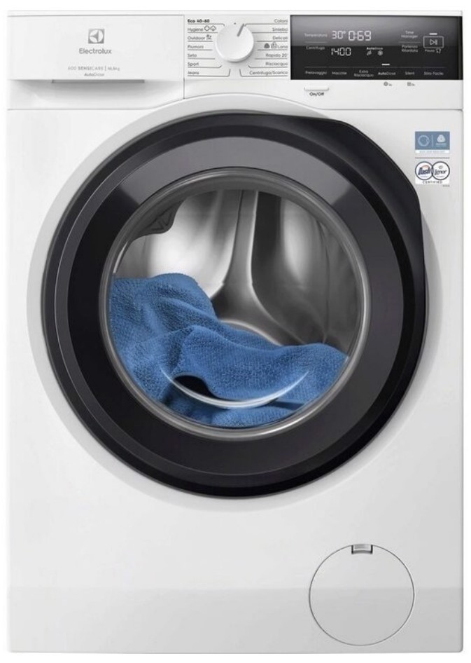 Electrolux Lavatrice Carica Frontale 10.5 Kg Classe A 1400 Giri EW6F105Q MADE IN EUROPE
