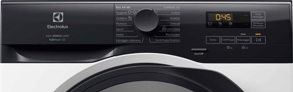 Electrolux LAVATRICE CARICA FRONTALE 9 KG CLASSE A 1400 GIRI EW6F19BGZ MADE IN EUROPE