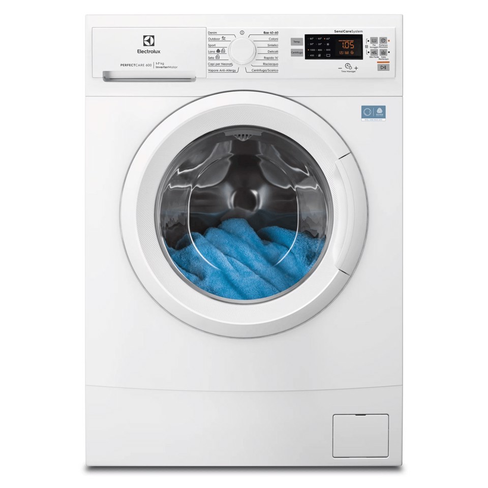 Electrolux Lavatrice Slim 7 Kg Classe A 1000 Giri EW6S517A
