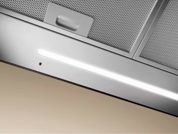 Electrolux LFT829X Cappa aspirante a parete Nero, Acciaio inox A 730 m³/h