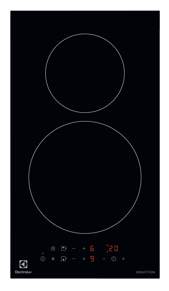 Electrolux LIT30230C Nero Da incasso 29 cm Piano cottura a induzione 2 Fornello(i)