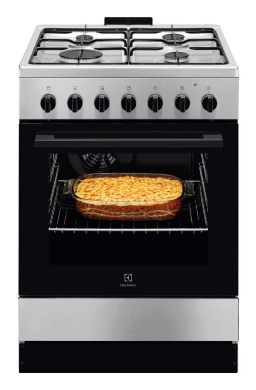 Electrolux LKK620010X Cucina A Elettrico Gas Acciaio inox