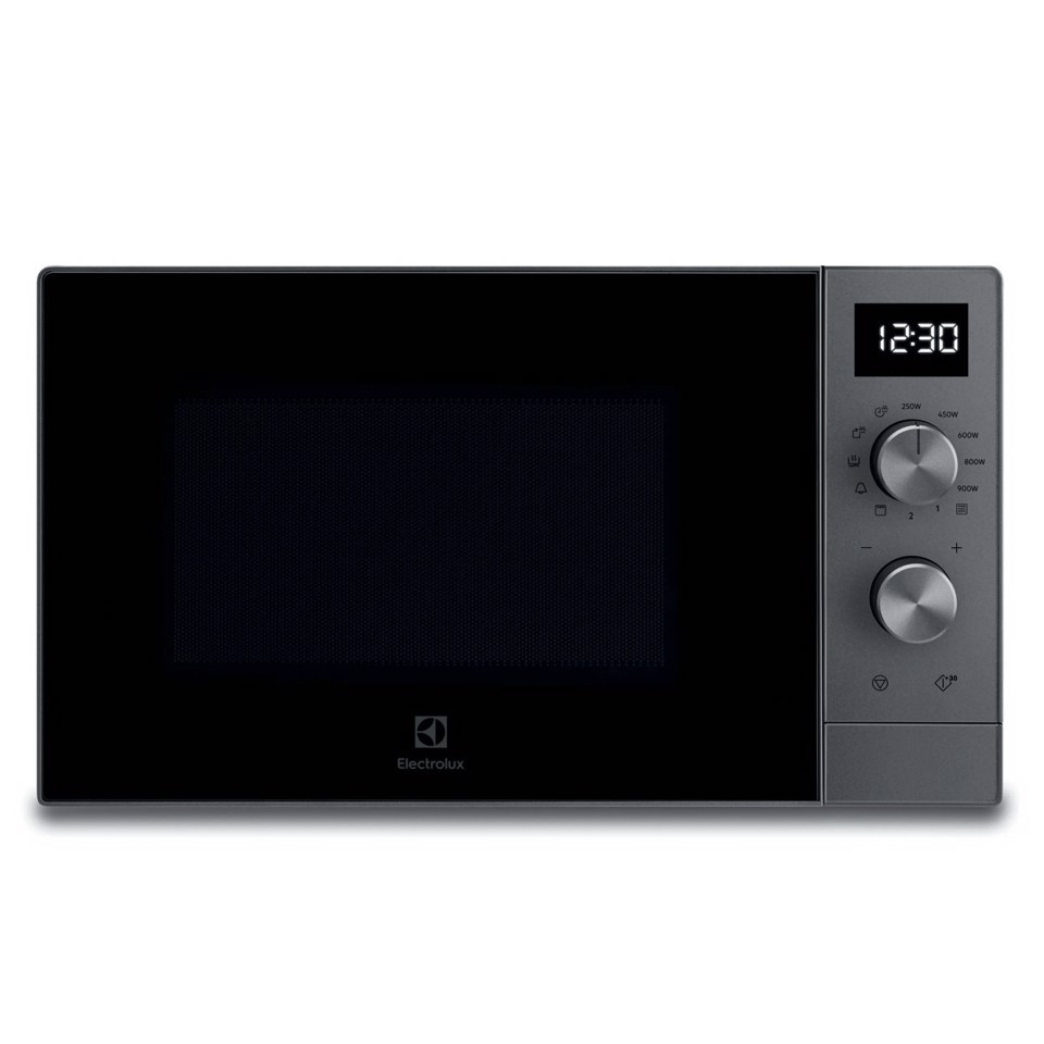 Electrolux Microonde Microonde Grill 25Lt Classe Titanio Accessorio Vapore Incluso + Tecnologia Inverter EMZ725MMTI