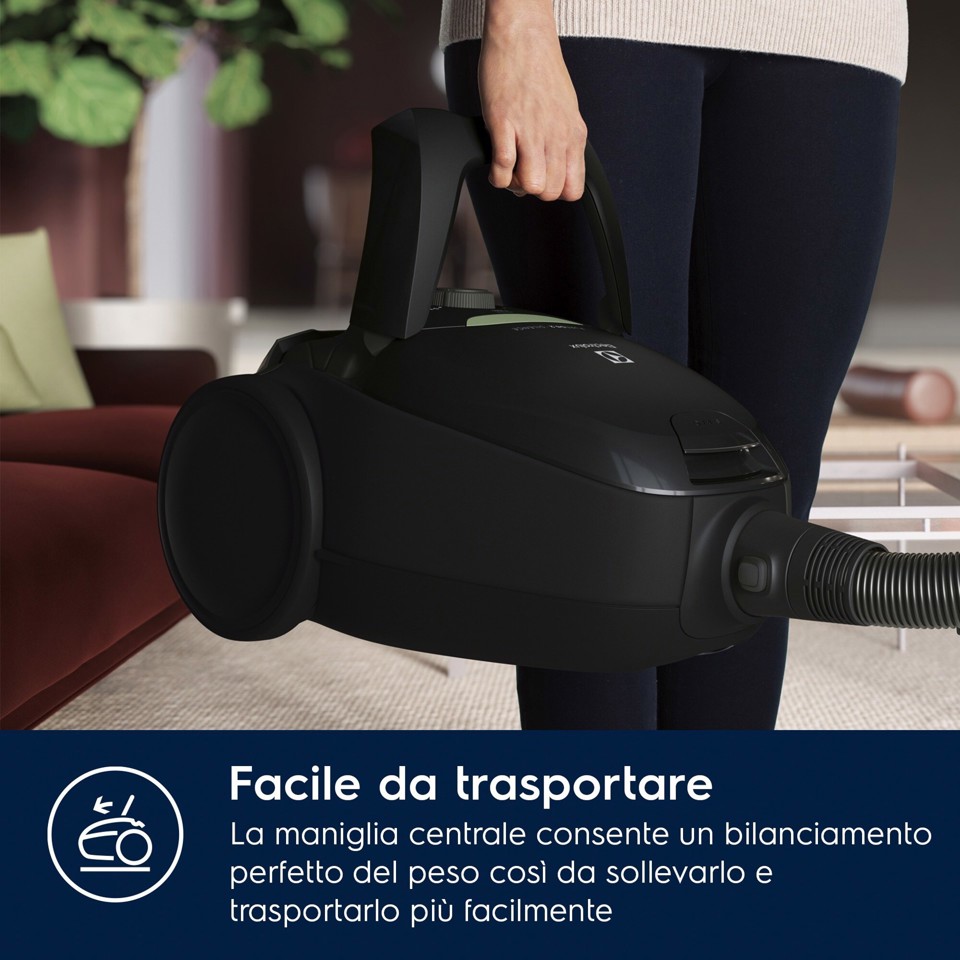 Electrolux PD82-GREEN Aspirapolvere con sacco Pure D8 GREEN