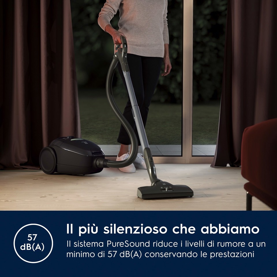 Electrolux PD82-GREEN Aspirapolvere con sacco Pure D8 GREEN