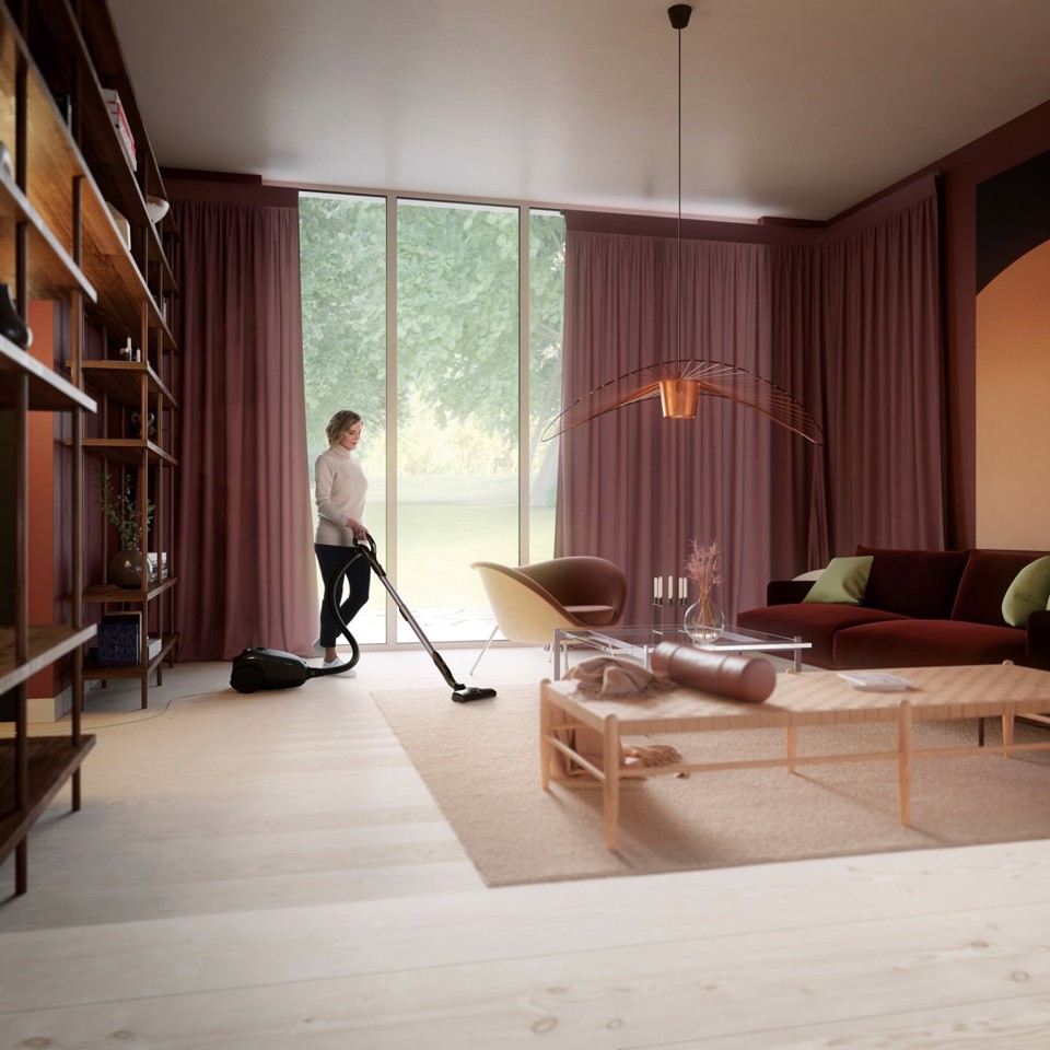 Electrolux PD82-GREEN Aspirapolvere con sacco Pure D8 GREEN