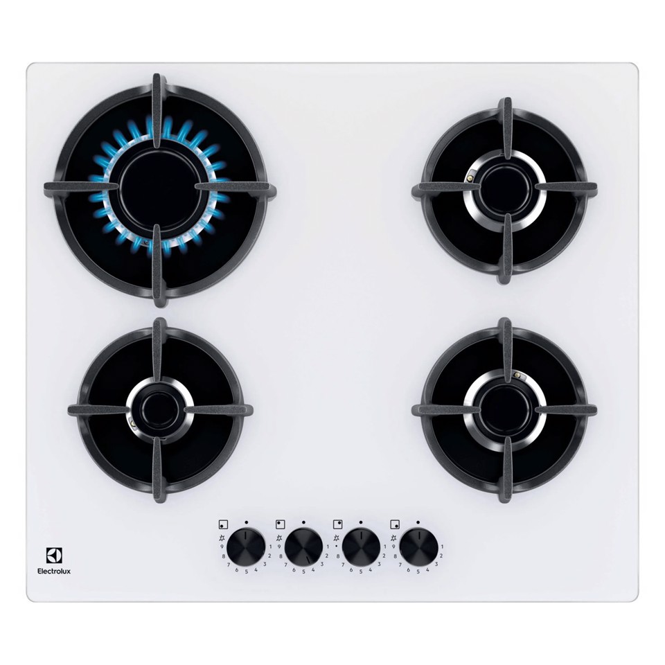 Electrolux Piano Gas Comandi Frontali 60 Cm EGG64272W