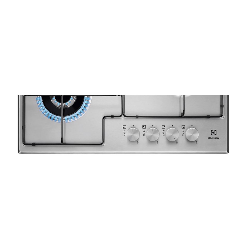 Electrolux Piano Gas Comandi Frontali 60 Cm MADE IN ITALY EGS6434X