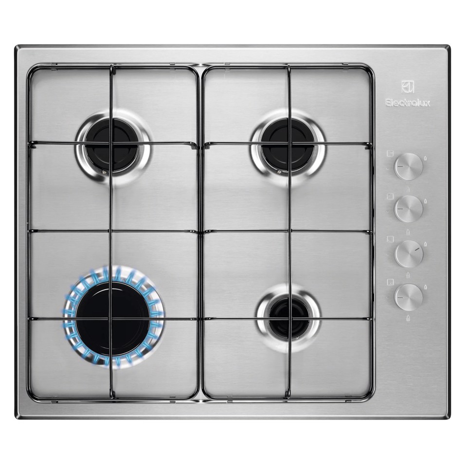 Electrolux Piano Gas Comandi Laterali 60 Cm MADE IN ITALY EGS6404SX
