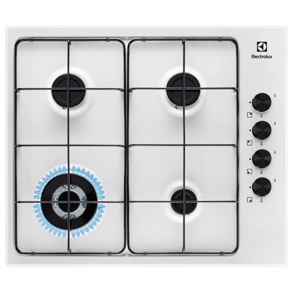 Electrolux Piano Gas Comandi Laterali 60 Cm MADE IN ITALY EGS6414W