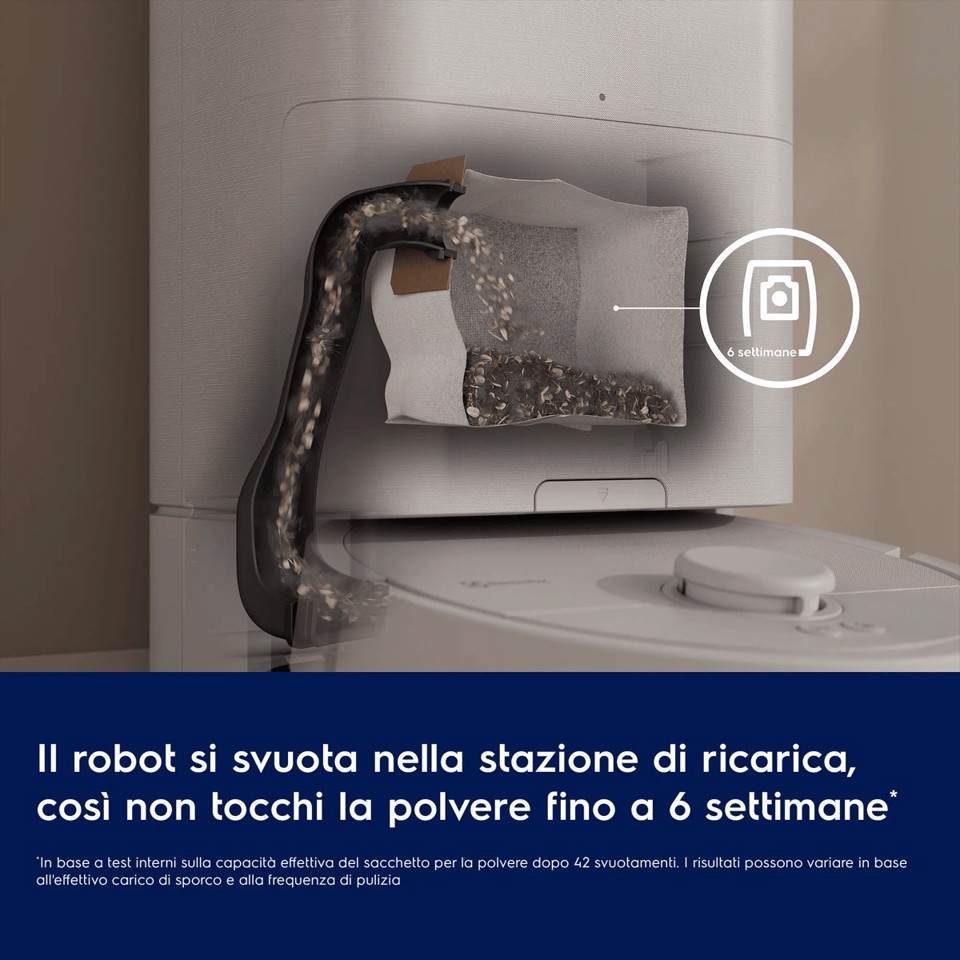 Electrolux Robotic Vacuum Clean Robot Aspirapolvere ER81UW3SW