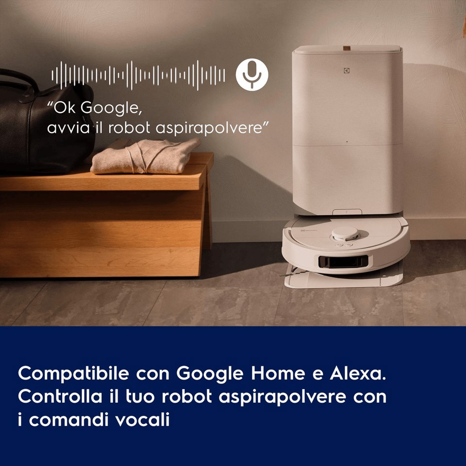 Electrolux Robotic Vacuum Clean Robot Aspirapolvere ER81UW3SW