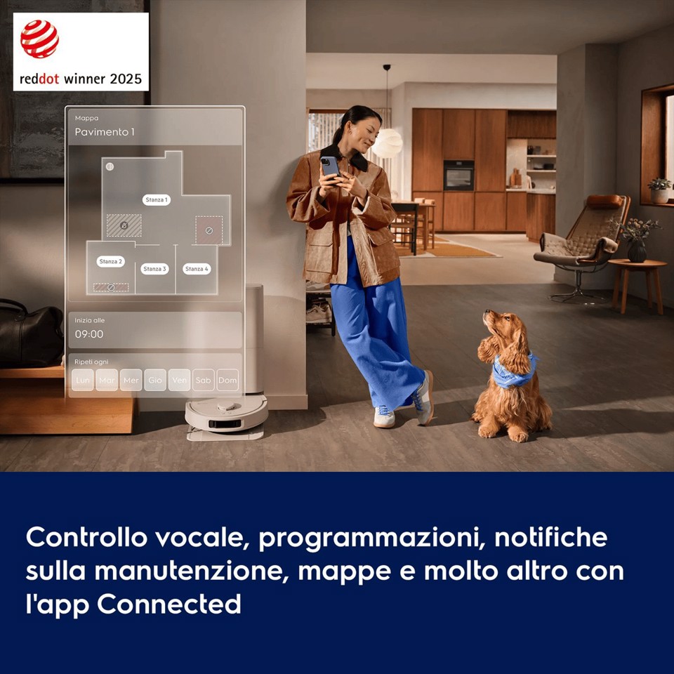 Electrolux Robotic Vacuum Clean Robot Aspirapolvere ER81UW3SW